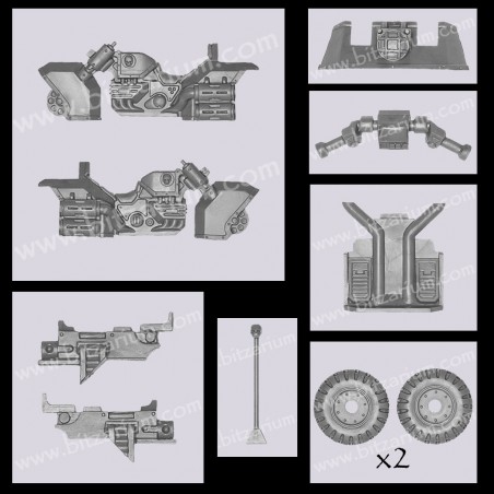 Space Marine Bike Frame