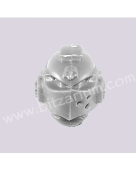Helmeted Head 3