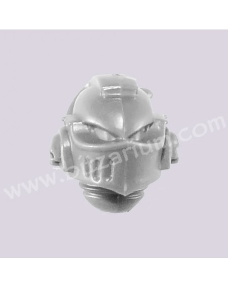 Helmeted Head 4