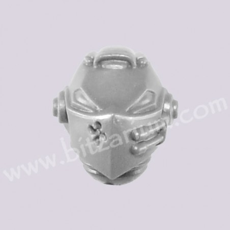 Paladin Head 1 - Grey Knights Paladins Squad