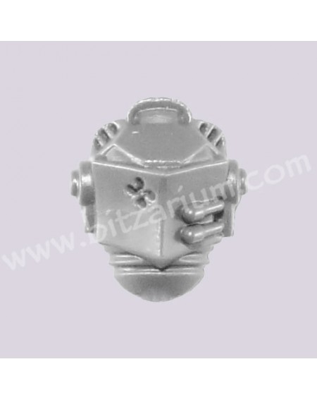 Helmeted Head 2