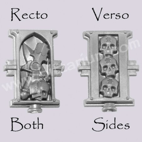 Banner Head - Grey Knights Paladins Squad
