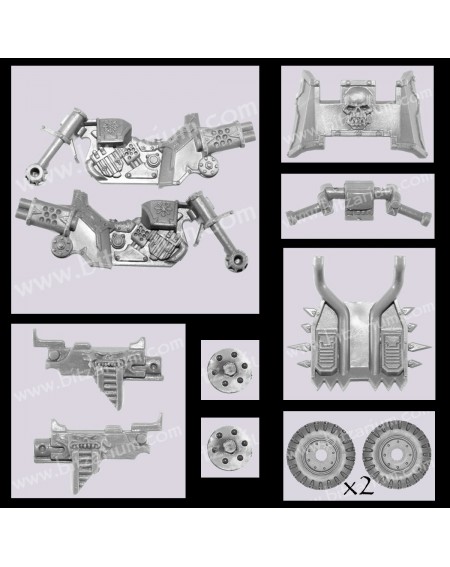 Châssis de Moto Space Marine du Chaos