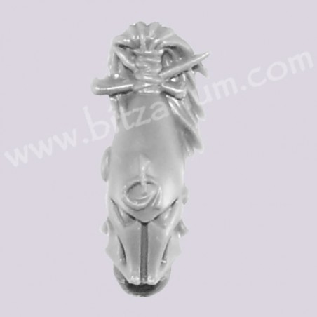 Helmeted Head 3