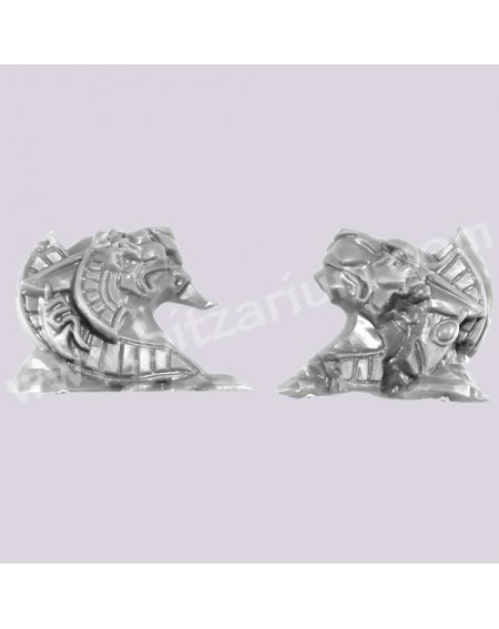 Lion Head Statue