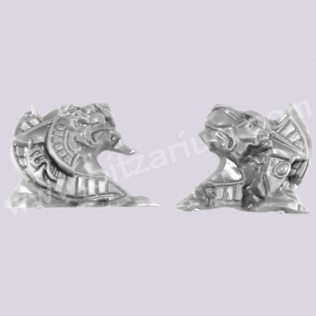 Lion Head Statue