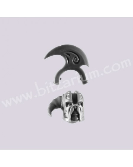 Helmeted Head 4