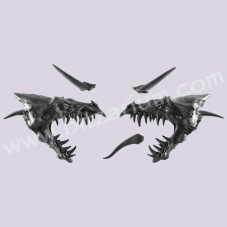 Dragon Head 1 - Dreadlord on Black Dragon