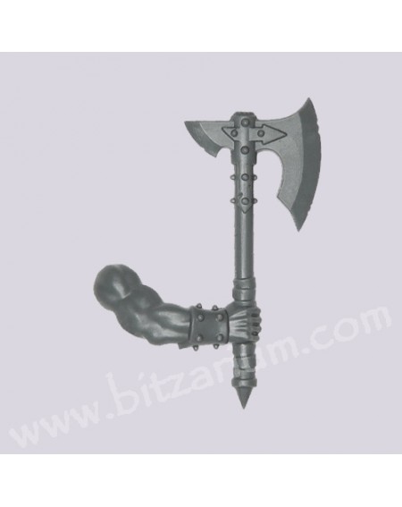 Right arm with axe 1