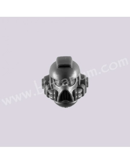 Helmeted Head H - Space Marine Tactical Squad