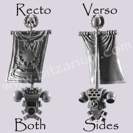 Pack dorsal - Capitaine Space Marine