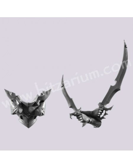 Reaver Front Torso - Black Ark Corsairs
