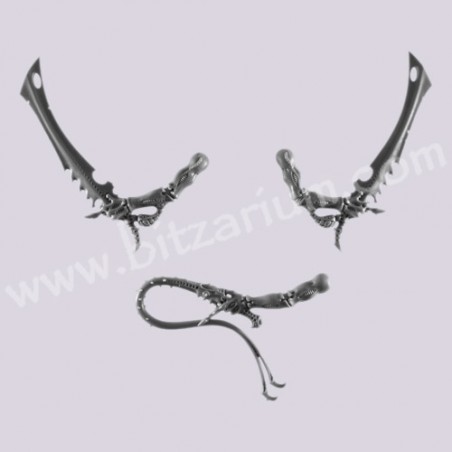 Bone Sword & Lash Whip 1 - Tyranid Warriors