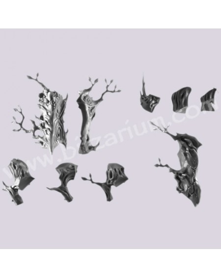 Jambe droite - Homme-Arbre