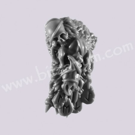 Fourrure d'Épaulière 2 - Croc Meurtrier