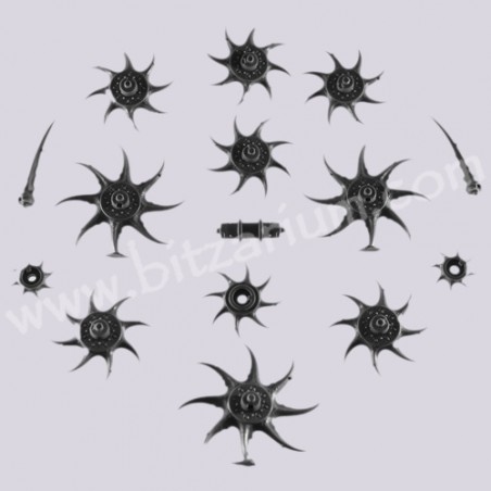 Roues principales - Char de Slaanesh