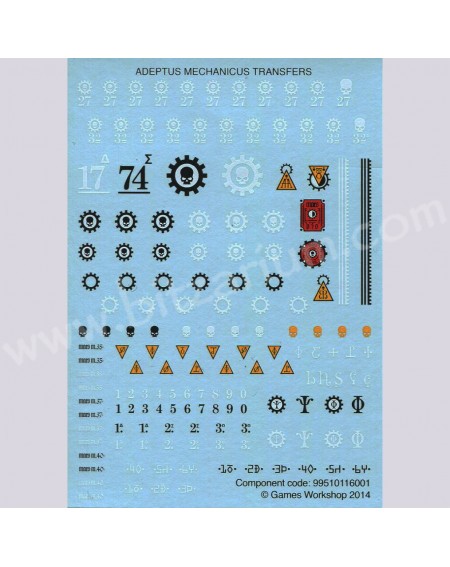 Adeptus Mechanicus - Transfer Sheets